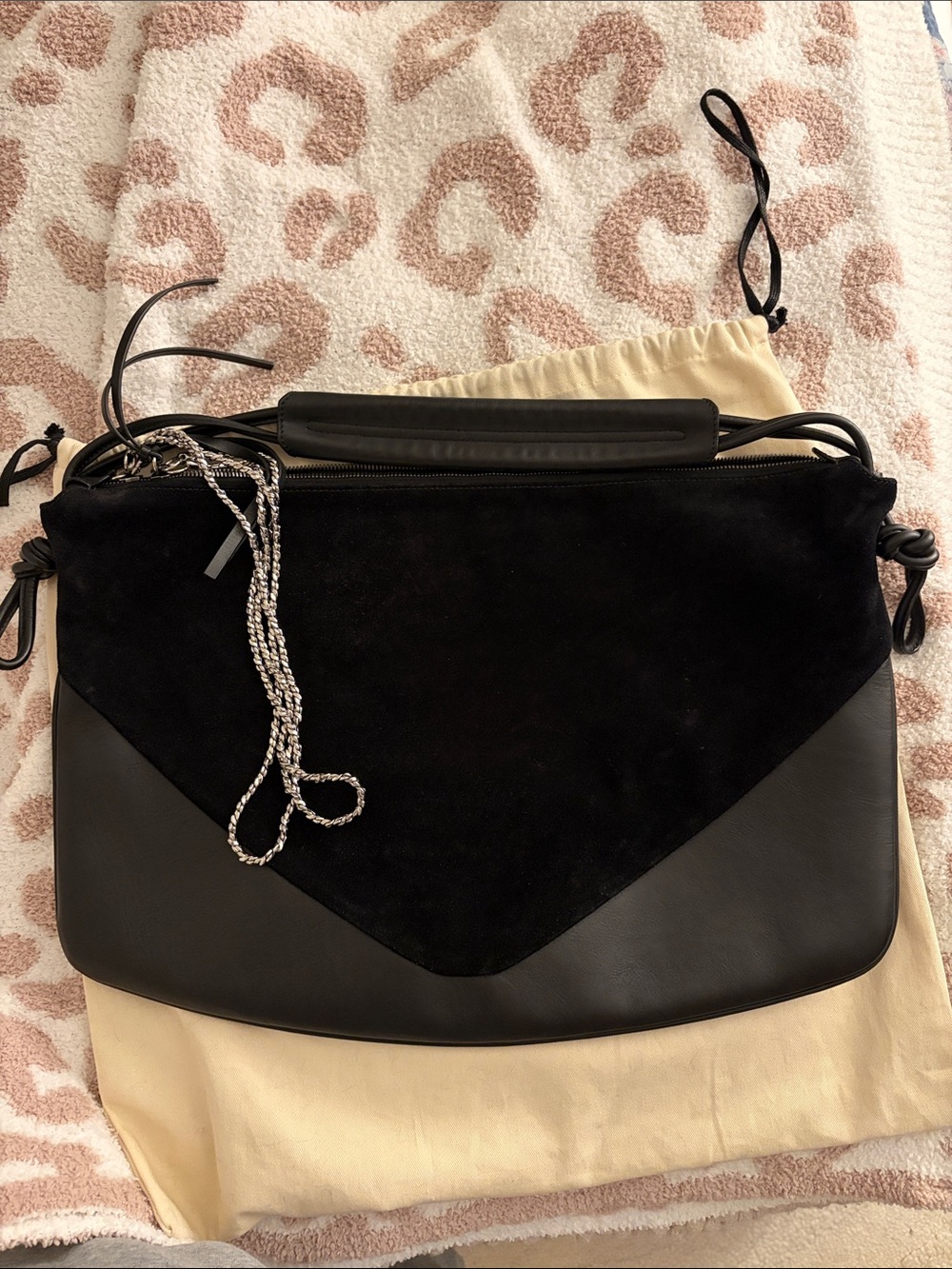 Ratio Et Motus Solvit Leather/Suede bag - Picture 8 of 11